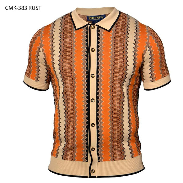 Prestige | S/S Button Down Polo | CMK-383