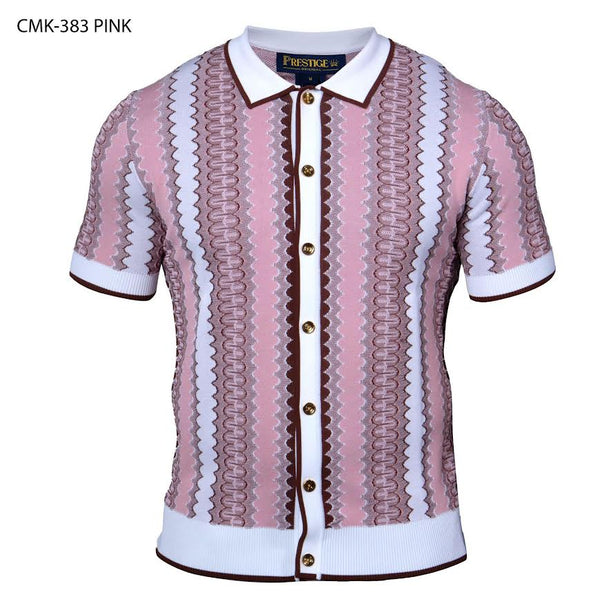 Prestige | S/S Button Down Polo | CMK-383