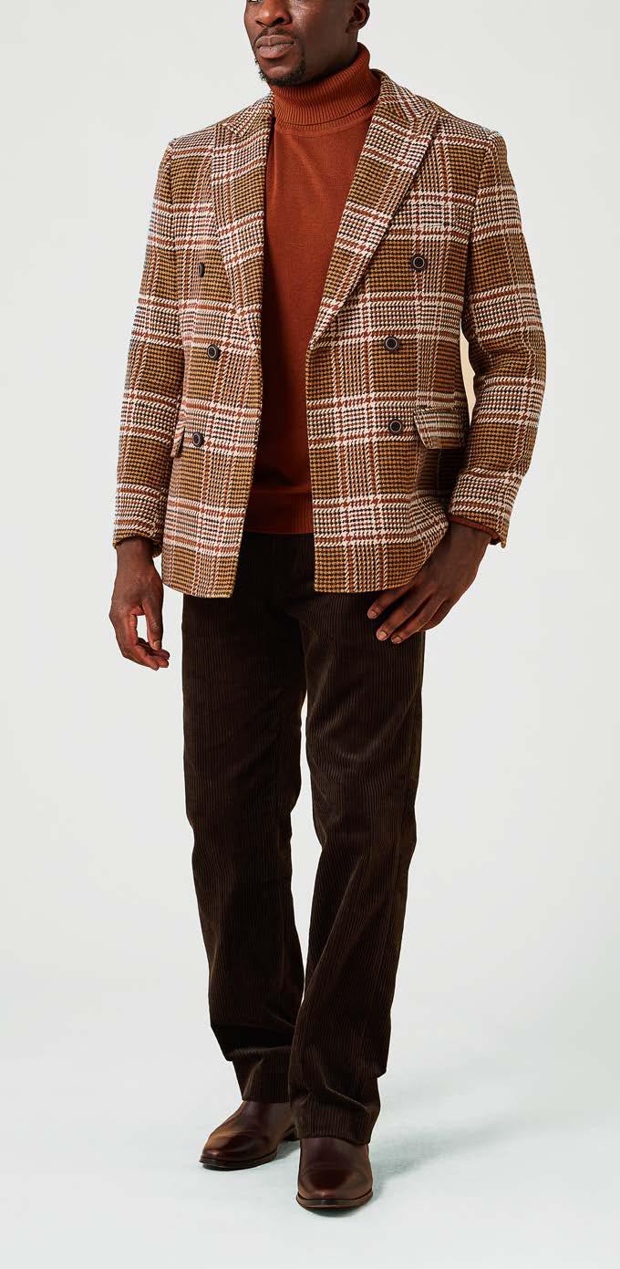 Inserch | DB Plaid Blazer | BL503