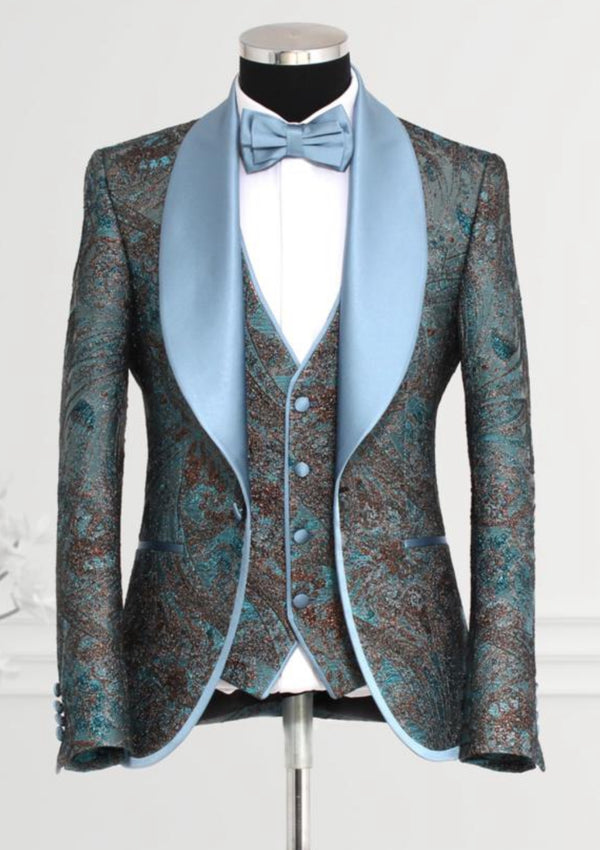 Masculini | 4pc Custom Design Tuxedo | 4123