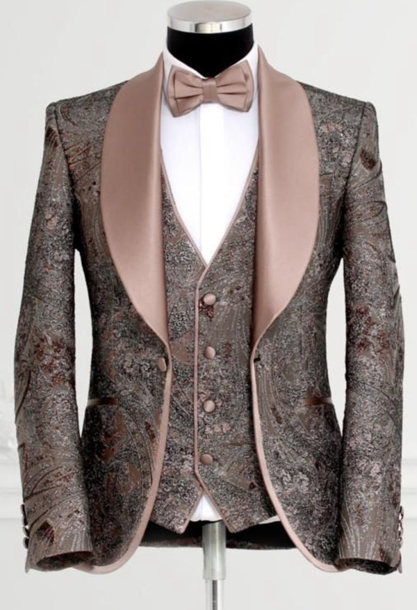 Masculini | 4pc Custom Design Tuxedo | 4123