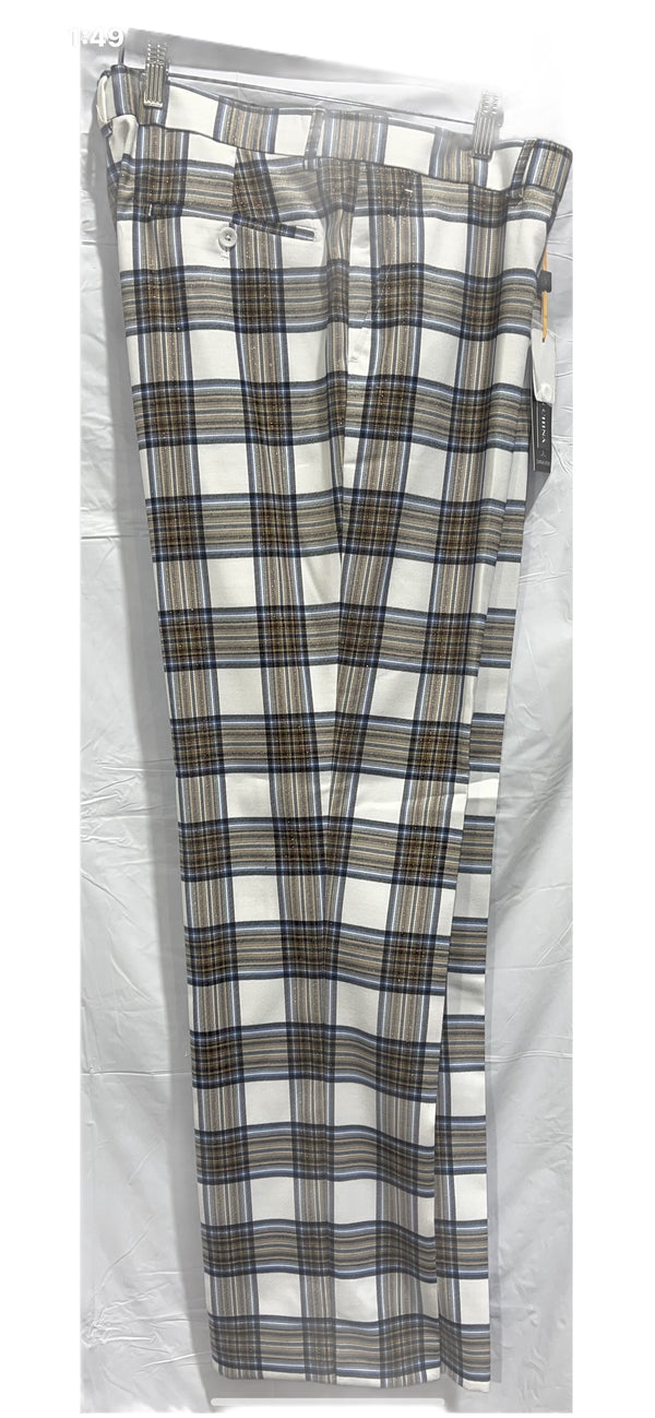 Plaid Slacks-LPMZ100