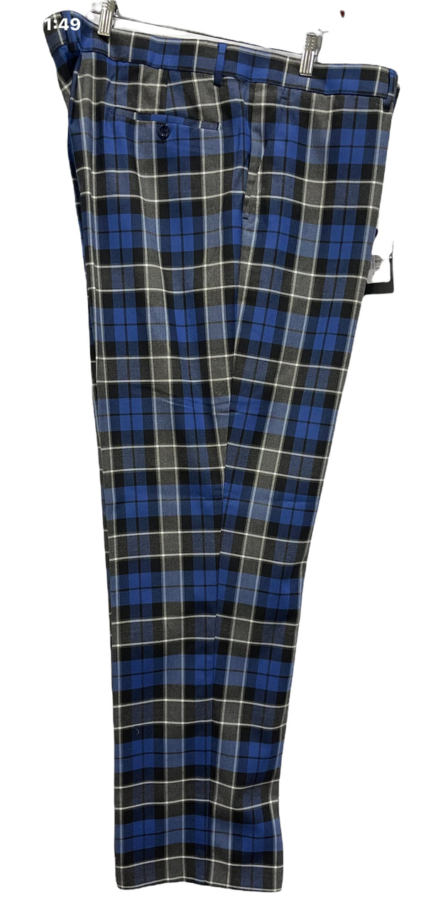 Plaid Slacks-LPMZ100